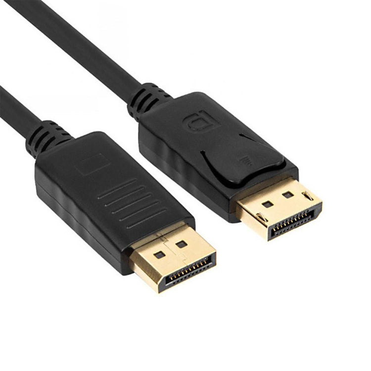 Cavo DisplayPort maschio a DisplayPort maschio, lunghezza: 1,8 m, DP to DP Male (Gold plated) Cavo DisplayPort maschio a DisplayPort maschio, lunghezza: 1,8 m, DP to DP Male (Gold plated)